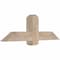 Ekena Millwork Eugene Smooth Timber Gable Bracket, Douglas Fir, 48"W x 16"H x 5 1/2"D x 5 1/2"F, 8/12 Pitch GBW048X16X0606EUG00SDF - alternate 2